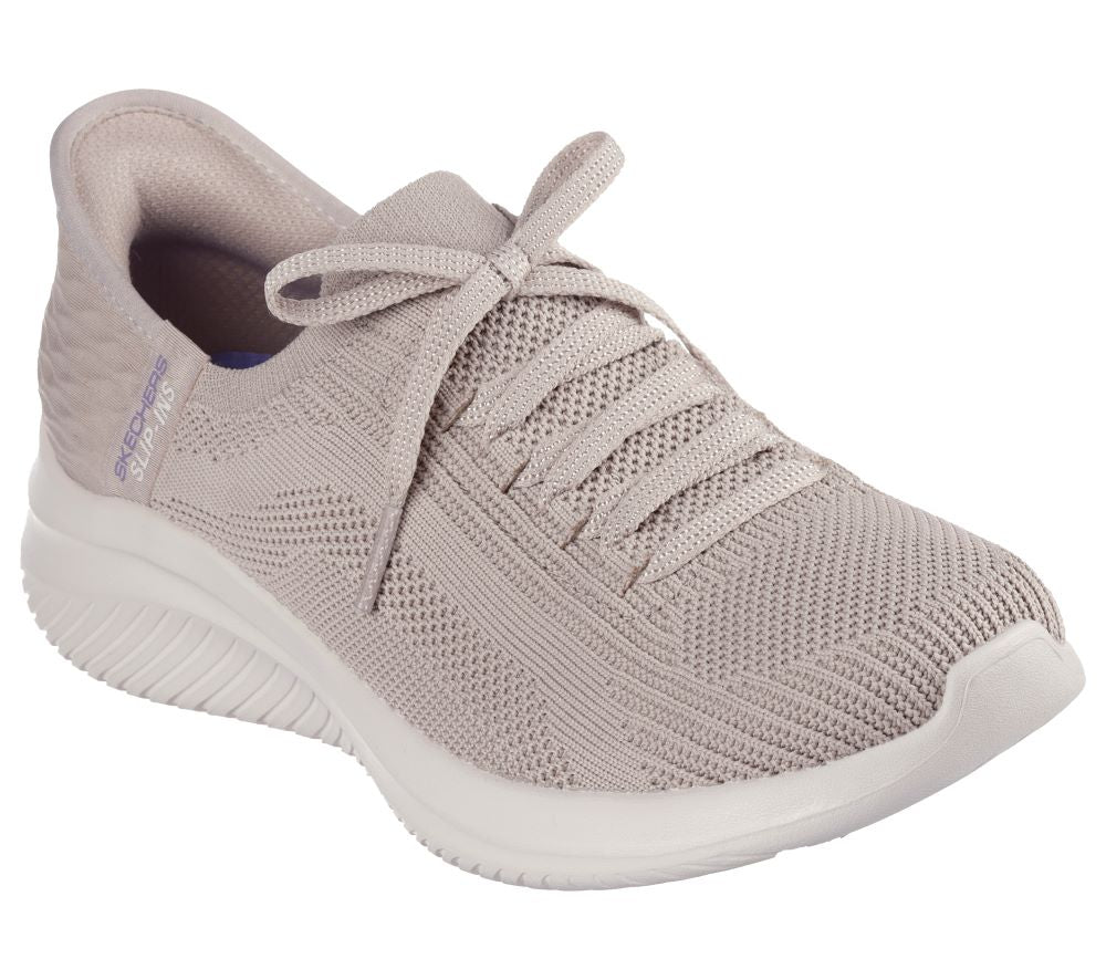 Skechers' Women's Slip-ins: Ultra Flex Taupe