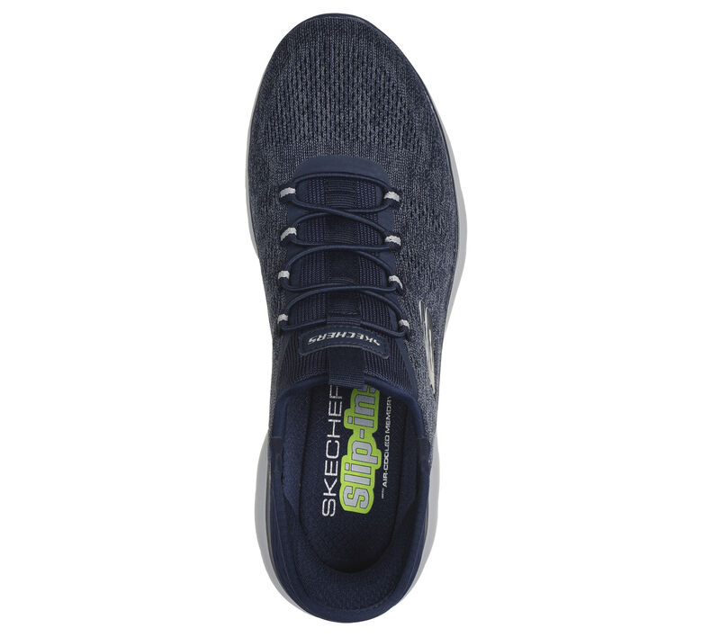 Skechers' Men's Slip-ins: Summits-Key Pace - Navy (Wide) – Trav's