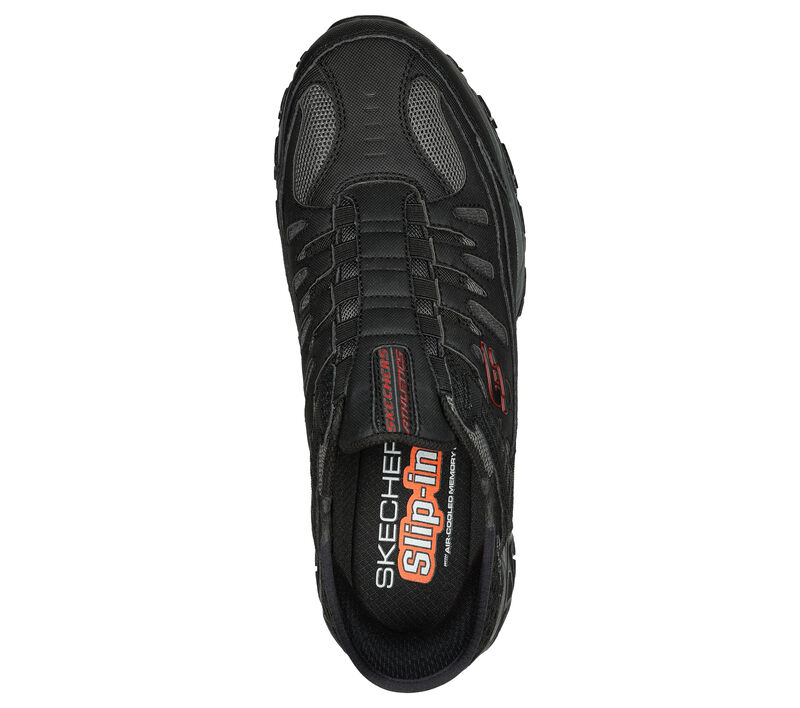 Skechers' Men's Slip-ins: After Burn Memory Fit-Ridgeburn - Black / C –  Trav's Outfitter