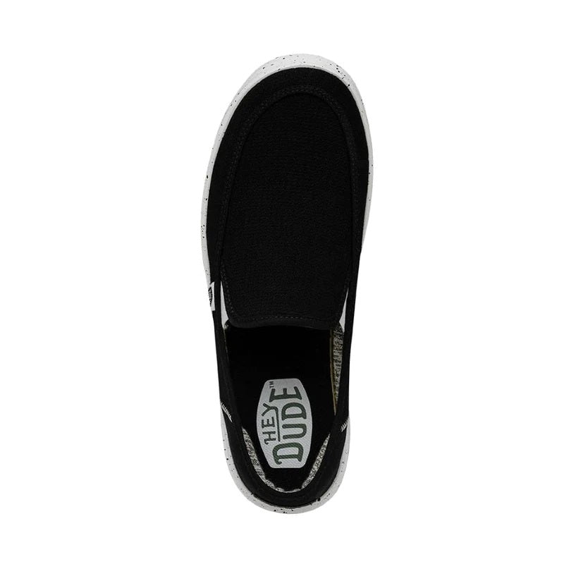 Hey Dude, Shoes, Hey Dudes Womens Black Sunapee Shoes