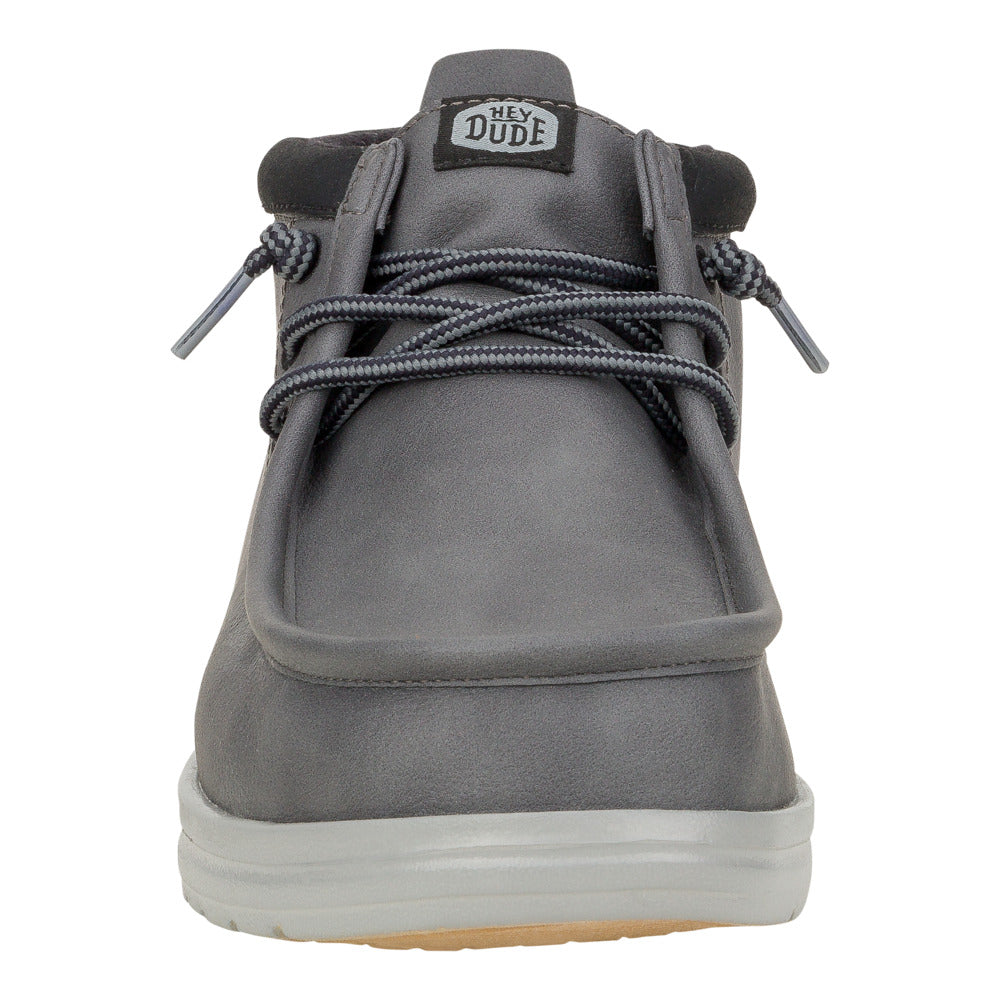 HEY DUDE' Men's Wally Mid Griper Classic - Grey / Black – Trav's