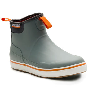 'Grundens' Men's 6" Deck-Boss WP Ankle Boot - Monument Grey