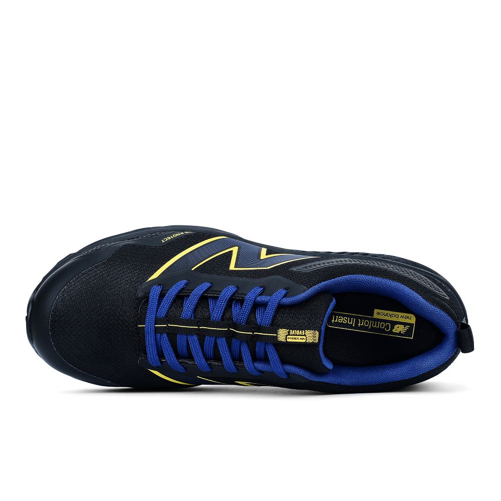 New Balance Safety' Men's Evolve EH SR Alloy Toe - Black / Blue