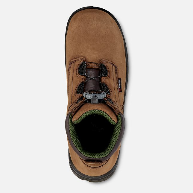 Red Wing' Men's 6" King Toe BOA EH WP Comp Toe - Brown Trav's Outfitter Red Wing' Men's 6" King Toe BOA EH WP Comp Toe - Brown Trav's Outfitter