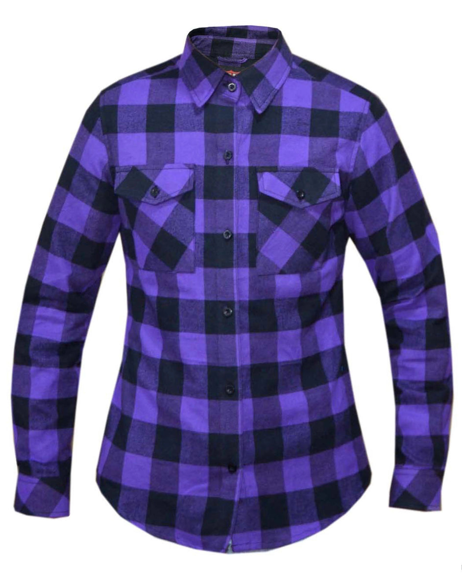 strapless open back dress Benton Performance Plaid Dress Shirt Mountain Purple & Teal main image 0