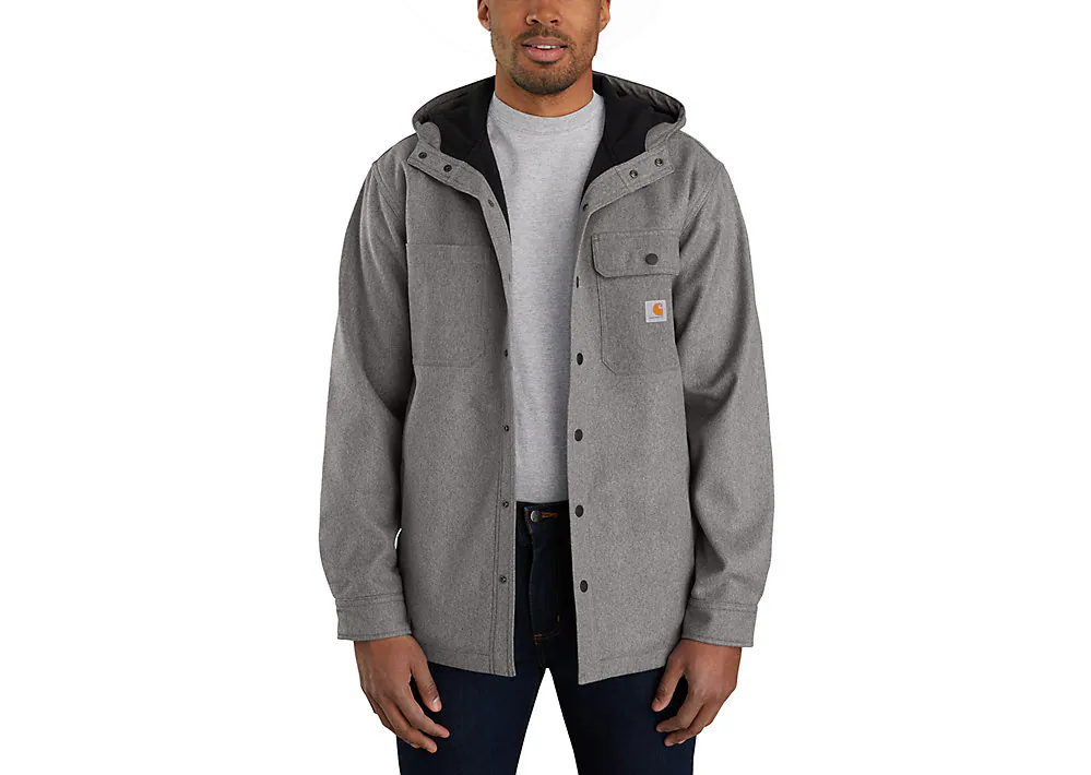 Carhartt' Men's Rain Defender® Heavyweight Hooded Shirt Jac