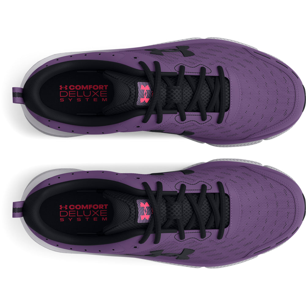 Womens purple under armour cheap shoes