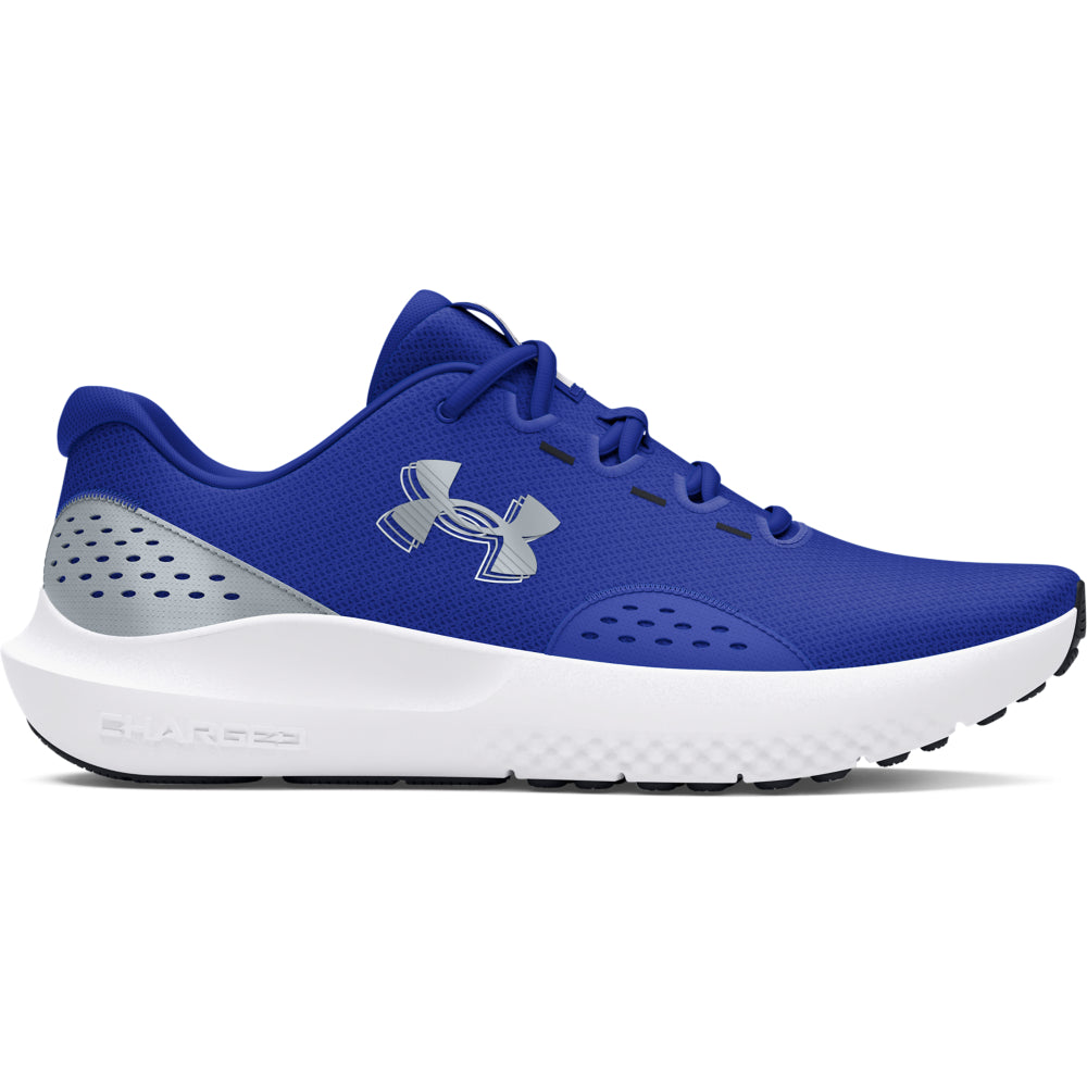 'Under Armour' Men's Charged Surge 4 - Blue / White / Metallic Silver