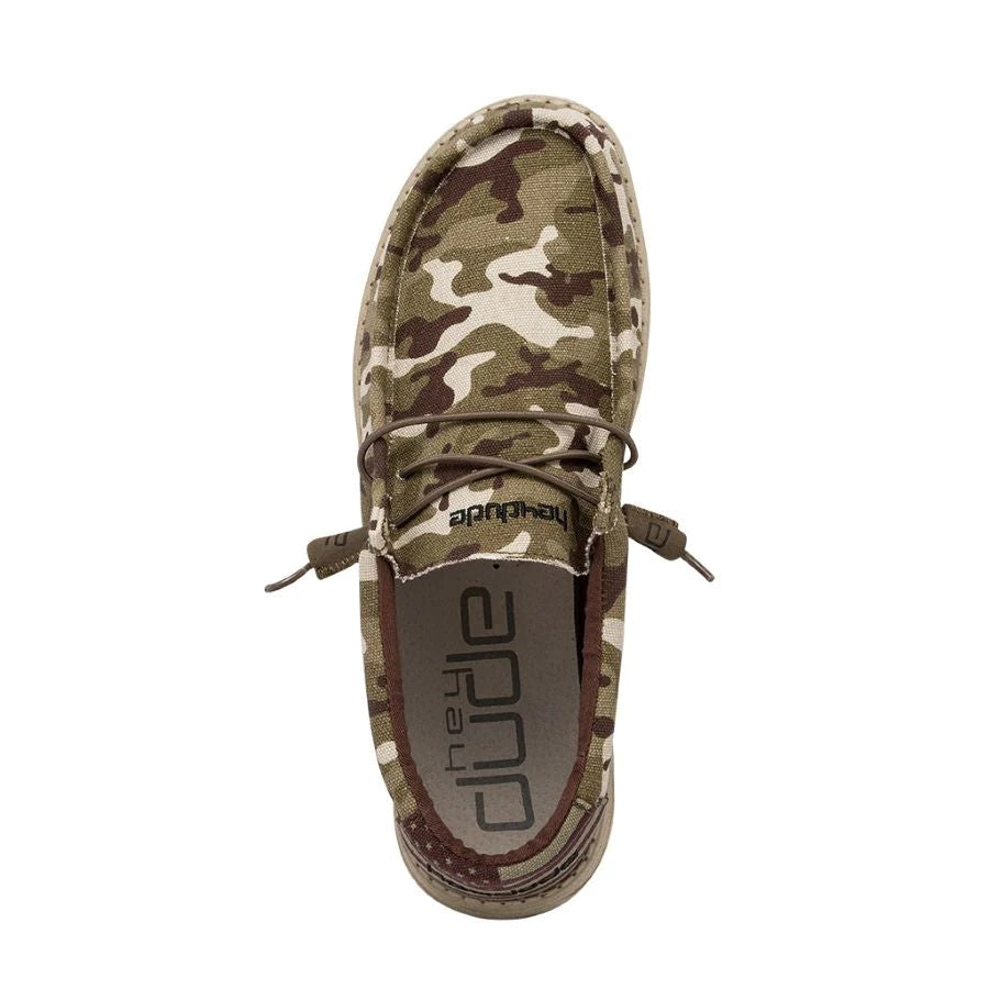 NFL Philadelphia Eagles Military Camouflage Design Hey Dude Shoes