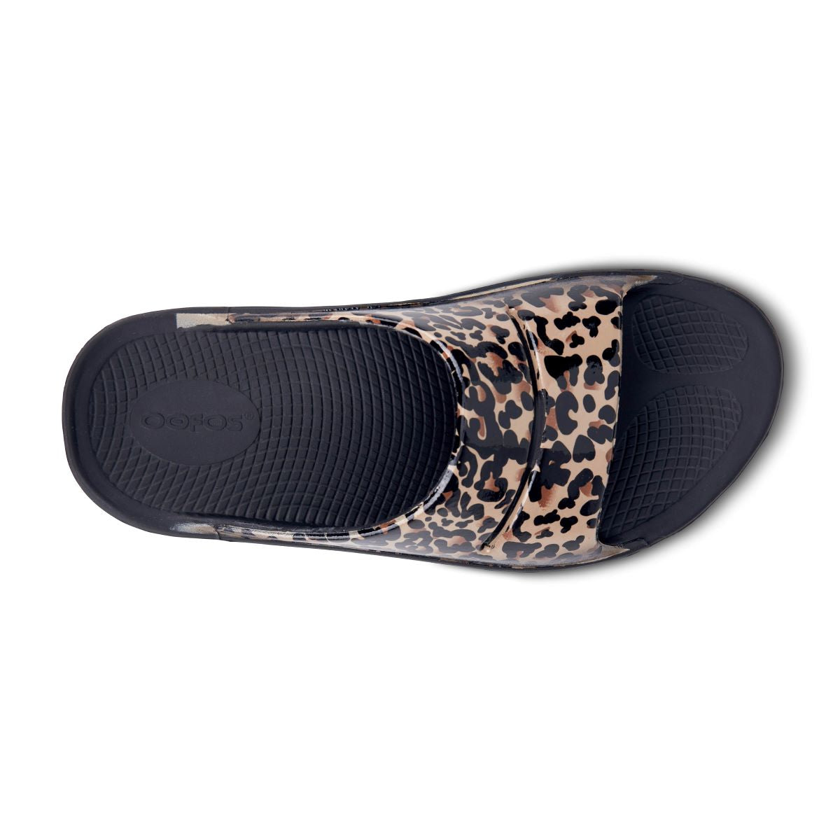 OOFOS Cheetah/Leopard Print Limited Edition OOlala Sandals