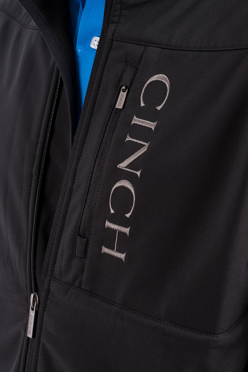 Cinch Men's Concealed Carry Bonded Black Jacket - MWJ1043014