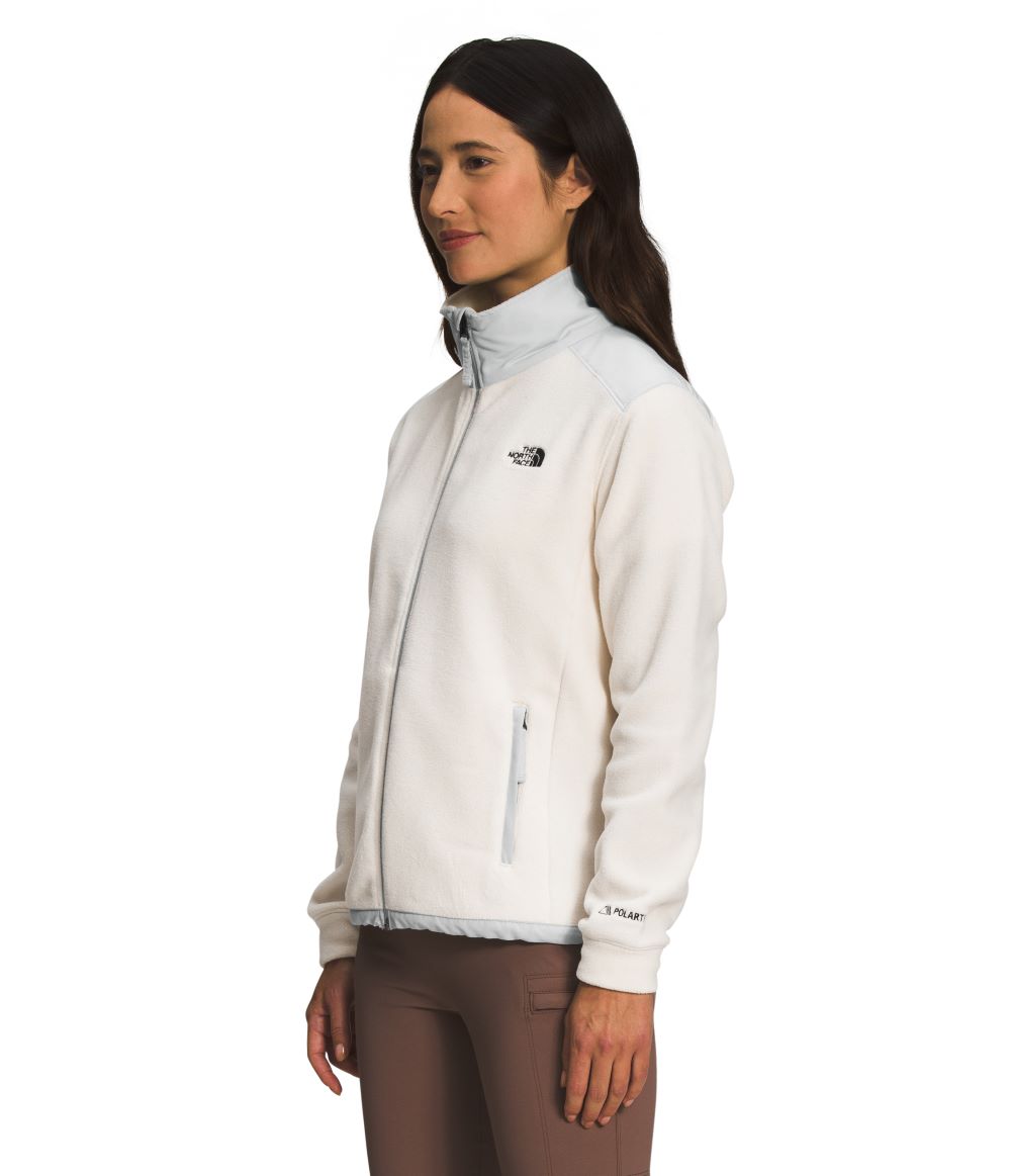 Women\'s Alpine Polartec® 200 Full-Zip – Outfitter Gardenia Trav\'s White - Jacket