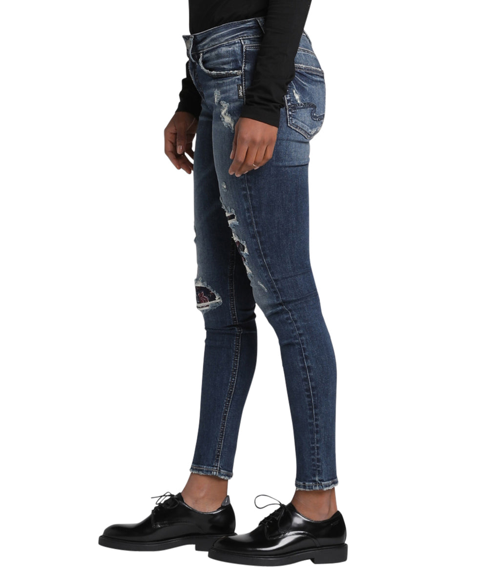 Silver Jeans' Women's Avery High Rise Skinny - Indigo – Trav's Outfitter