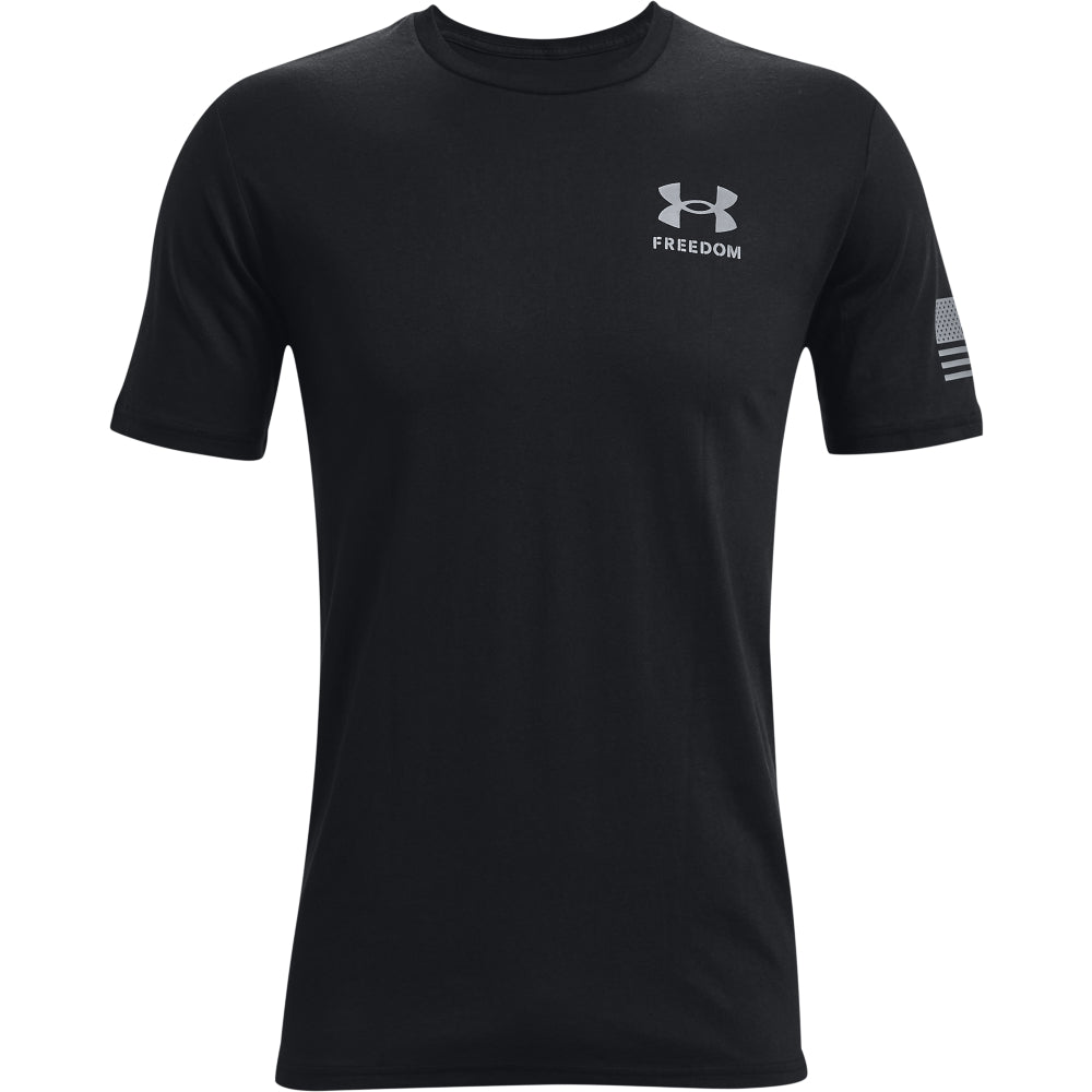 Mangler Stereotype ved godt Under Armour' Men's Freedom Flag T-Shirt - Black / Steel – Trav's Outfitter