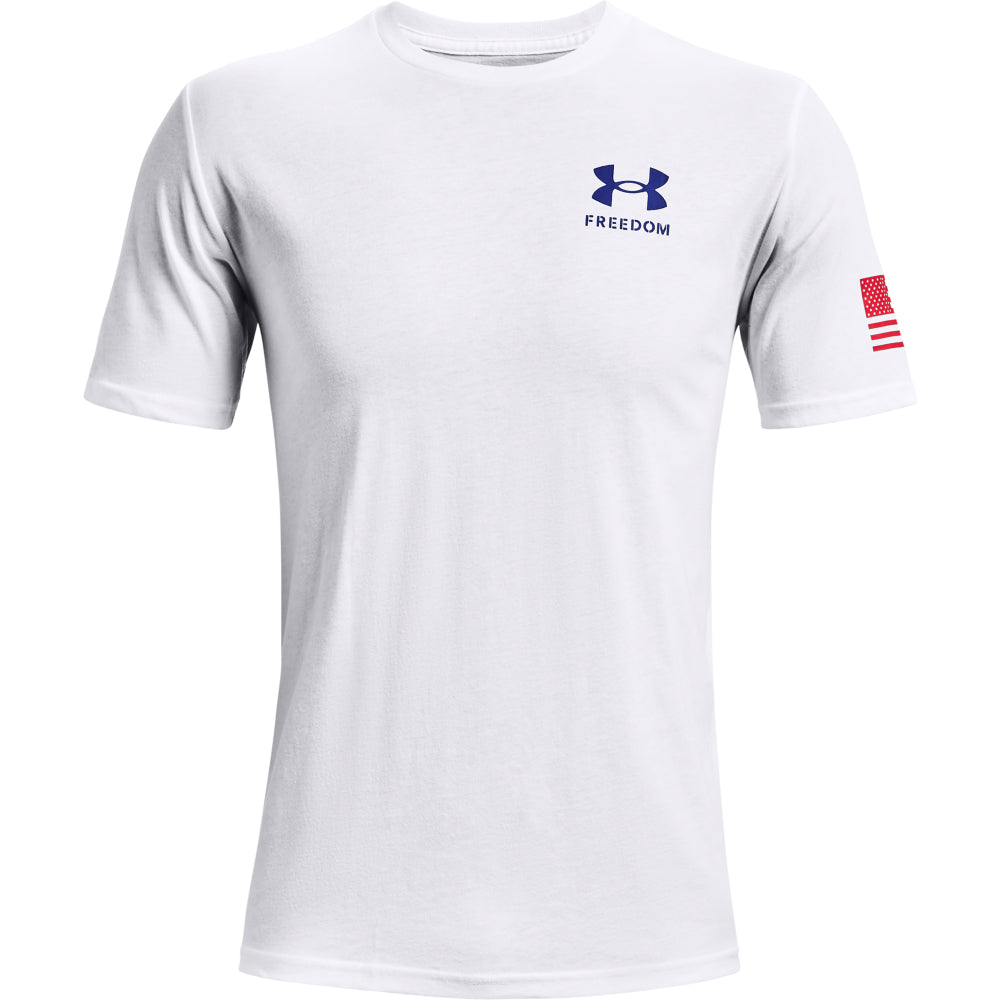 Under Armour' Men's Freedom Flag T-Shirt - White / Royal – Trav's Outfitter