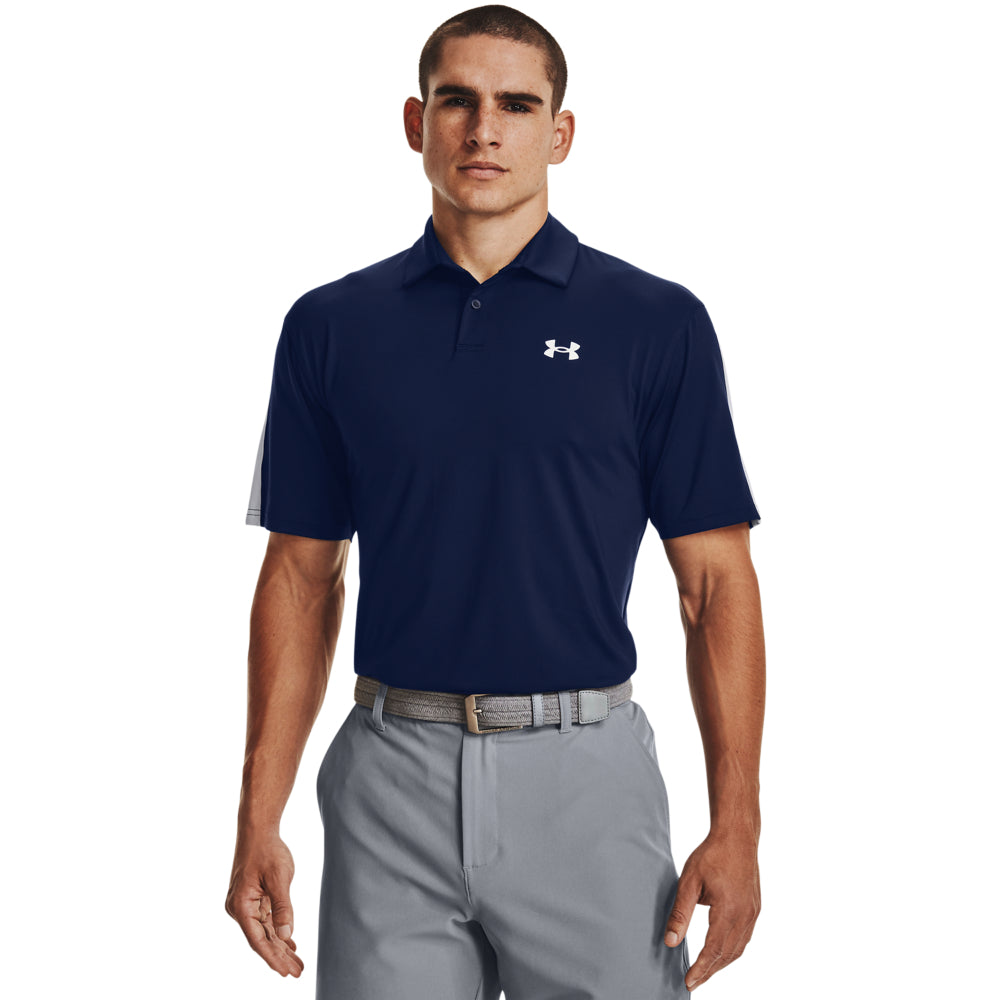 Under Armour Golf Playoff Jacquard Long Sleeve Polo Black M