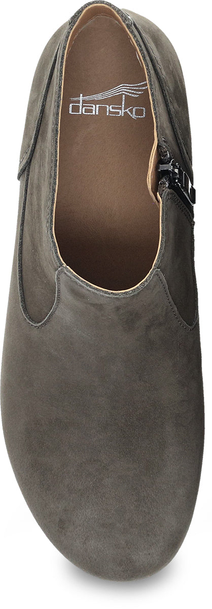 Dansko Women's Charlene Bootie - Taupe Milled Nubuck 42