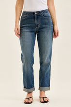 'Judy Blue Jeans' Women's Midrise Boyfriend Jeans - Dark Wash