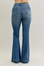 'Judy Blue Jeans' Women's Double Button Flares - Medium Blue
