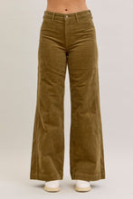 'Judy Blue Jeans' Women's Corduroy Wide Leg Jean - Olive