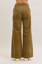 'Judy Blue Jeans' Women's Corduroy Wide Leg Jean - Olive