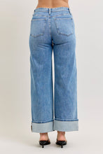 'Judy Blue Jeans' Women's Mid Rise Wide Straight Leg Jeans - Medium Wash