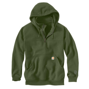 Carhartt' Men's Rain Defender®Paxton Heavyweight 1/4 Zip Hooded Mock –  Trav's Outfitter