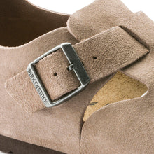 'Birkenstock' Women's London Suede Leather Shoe - Taupe