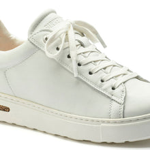 'Birkenstock USA' Women's Bend Low Leather Sneaker - White