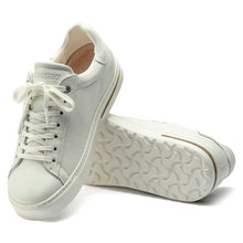 'Birkenstock USA' Women's Bend Low Leather Sneaker - White