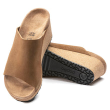 'Birkenstock' Women's Namica Suede Leather Wedge Sandal - Tea