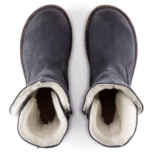 'Birkenstock' Women's Uppsala Shearling - Graphite / Natural