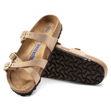 'Birkenstock' Women's Franca Soft Bed Leather Sandal - Sandcastle