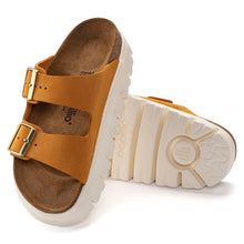 'Birkenstock' Women's Arizona Chunky Suede Leather Sandal - Apricot