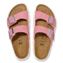 'Birkenstock' Women's Arizona Chunky Suede Leather Sandal - Candy Pink