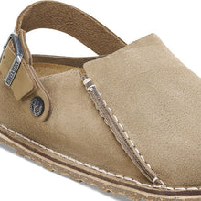 'Birkenstock' Women's Lutry Premium Suede Slipper - Gray Taupe