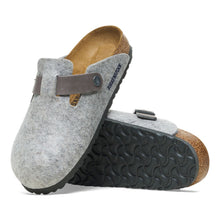 'Birkenstock' Men's Boston Clog - Wool / Oiled Leather