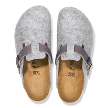 'Birkenstock' Men's Boston Clog - Wool / Oiled Leather