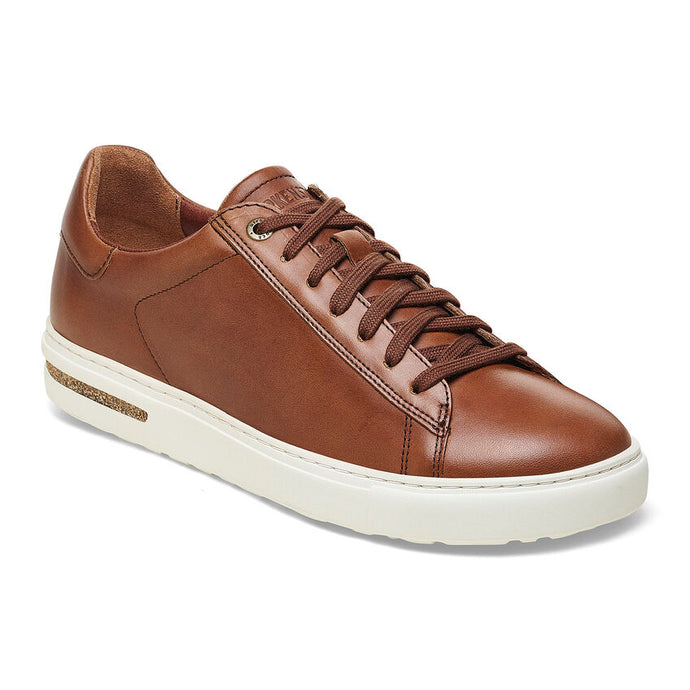 'Birkenstock' Men's Bend Low Leather Sneaker - Cognac