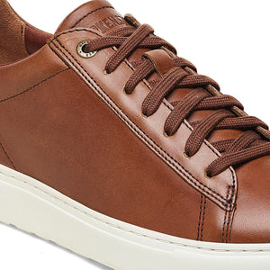 'Birkenstock' Men's Bend Low Leather Sneaker - Cognac