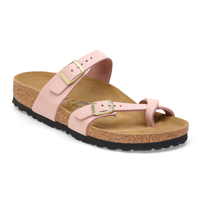 Birkenstock' Women's Mayari Nubuck Leather Sandal Soft Pink