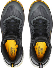 'Keen Utility' Men's Arvada EH Mid Sneaker Carbon-Fiber Toe - Black / KEEN Yellow