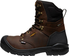 'Keen Utility' Men's 8" Independence EH WP Soft Toe - Dark Earth / Black