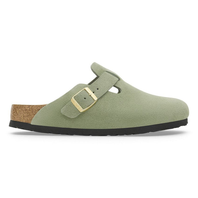 'Birkenstock' Women's Boston Soft Footbed Clog - Green Tea