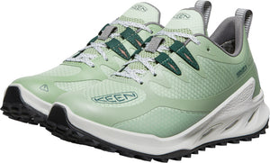 'Keen Outdoor' Women's Zionic WP Hiking Shoes - Desert Sage / Ember Glow