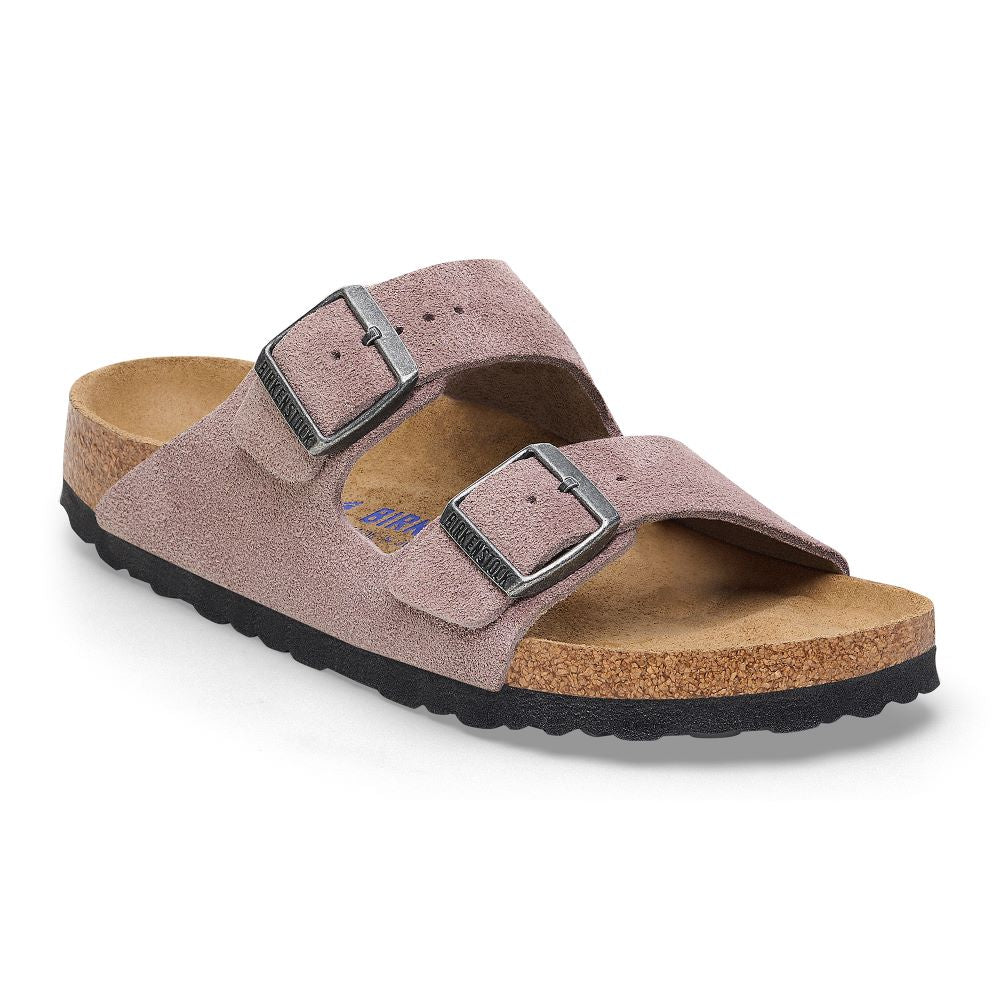 'Birkenstock' Women's Arizona Soft Footbed - Faded Purple