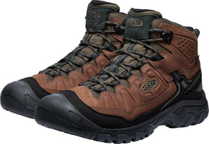 Keen Outdoor' Men's Targhee IV WP Mid Hiker - Bison / Black