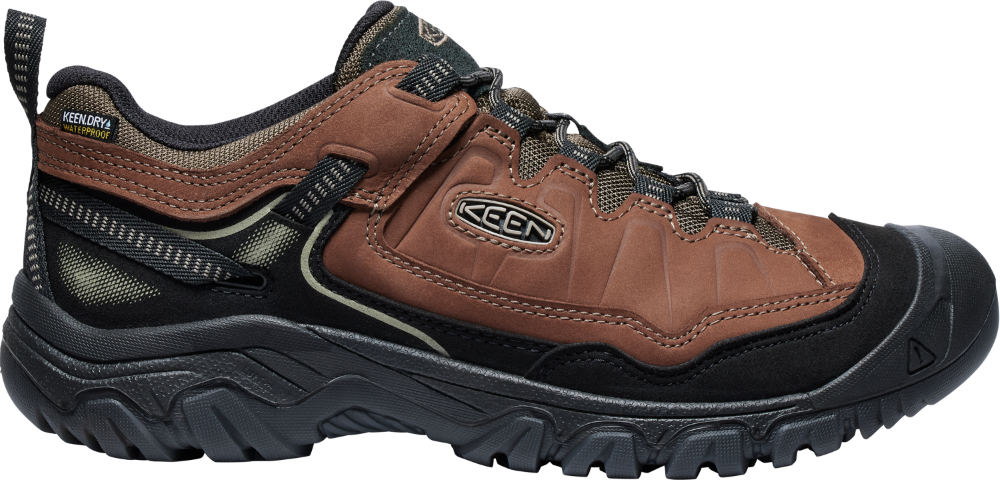 'Keen Outdoor' Men's Targhee IV WP Shoes - Bison / Black