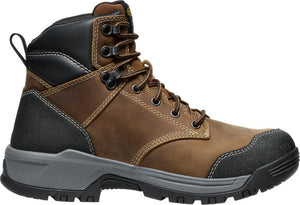 'Keen Utility' Men's 6" Evanston WP - Bison / Black