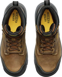 'Keen Utility' Men's 6" Evanston WP - Bison / Black